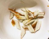 肉無チクワコク旨簡単豚骨醤油味野菜炒め作り方1写真