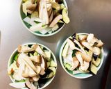 肉無チクワコク旨簡単豚骨醤油味野菜炒め作り方10写真