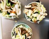 肉無チクワコク旨簡単豚骨醤油味野菜炒め作り方11写真