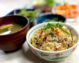 絶品！炊飯器にぶち込むだけ簡単ひじきご飯作り方10写真