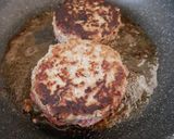 がっつり飯に！きのこあんかけハンバーグ作り方4写真
