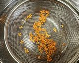 キンモクセイのホットソイラテ♪作り方1写真