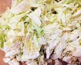 キャベツと しめじ サラダチキンのスープ作り方3写真