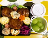 10/21 よっちゃん肉巻きおにぎり弁当作り方4写真
