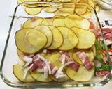切ってチン＆焼く★スライスじゃがグラタン作り方3写真