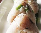 パリおにぎり★チーズと枝豆の作り方3写真