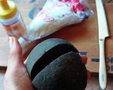 おうちカフェ♡真っ黒ミルクパン作り方8写真