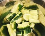 きゅうりの梅肉和え作り方1写真