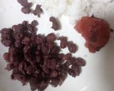 茹で小豆おにぎり作り方2写真