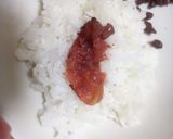 茹で小豆おにぎり作り方3写真