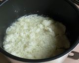 塩こうじ鶏むね肉と豆乳のおかゆ作り方5写真