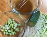 給食の「グリーンサラダ」♡シンプルサラダ作り方1写真