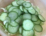 給食の「グリーンサラダ」♡シンプルサラダ作り方2写真