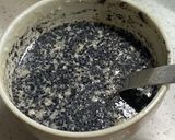 ふんわりもっちり3層の黒ゴマミルクプリン作り方3写真