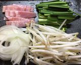 給食の「にらともやしのスープ」♡簡単5分作り方1写真