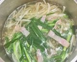給食の「にらともやしのスープ」♡簡単5分作り方2写真