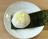具は上のせ✨キンパ風だけど#パリおにぎり作り方7写真
