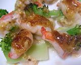 エビとブロッコリーのXO醤マヨ焼き♪作り方4写真