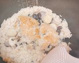 旨みジュワッ！帆立貝柱と舞茸炊き込みご飯作り方3写真