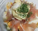 冷凍ブロッコリーとゆで玉子のサラダ作り方6写真