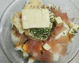 冷凍ブロッコリーとゆで玉子のサラダ作り方8写真