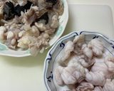 あんこう鍋肝味噌出汁の　基本下ごしらえ作り方2写真