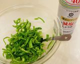 レンジで簡単、ピーマンのおかか和え作り方4写真