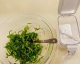 レンジで簡単、ピーマンのおかか和え作り方7写真