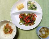 ヨウサマの減塩おやじの新病院昼食1作り方8写真