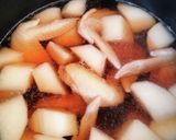 八方汁で作る手羽元と大根のスープ作り方4写真
