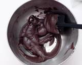 もちもち。米粉のブラックパンケーキ作り方4写真