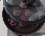 もちもち。米粉のブラックパンケーキ作り方6写真