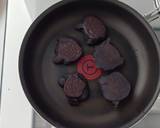 もちもち。米粉のブラックパンケーキ作り方7写真