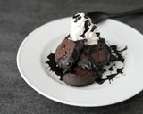 もちもち。米粉のブラックパンケーキ作り方9写真