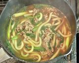 簡単・九条ネギたっぷりのカレーうどん作り方7写真
