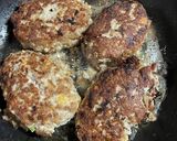豆腐和風ハンバーグきのこあんかけ作り方4写真