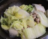 美味♪豚肉白菜かぼちゃ厚揚げのカレー風味作り方7写真