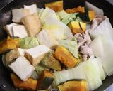 美味♪豚肉白菜かぼちゃ厚揚げのカレー風味作り方8写真