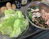 京中華、からしそば。作り方1写真