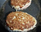 簡単★もやしのジューシーハンバーグ作り方4写真