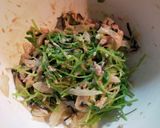 豆苗サラダ作り方6写真