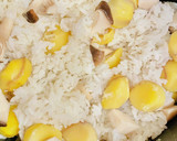 冷凍むき栗でも簡単♪白だしの優しい栗ご飯作り方3写真