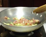 キノコのクリームパスタ･カルボナーラ風作り方9写真