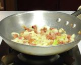 キノコのクリームパスタ･カルボナーラ風作り方12写真