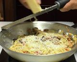 キノコのクリームパスタ･カルボナーラ風作り方16写真