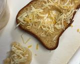 おとぼけお化けのチーズトースト♪作り方3写真
