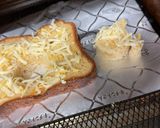 おとぼけお化けのチーズトースト♪作り方4写真
