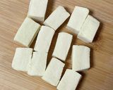 なんちゃって…大学芋♡高野豆腐作り方1写真