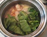 ホタテと小松菜の酒粕スープ作り方6写真