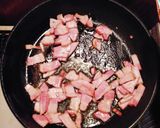絶品☆ほうれん草とベーコンのトマトパスタ作り方1写真